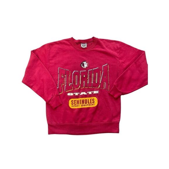 Vintage Other - Vintage 90s Florida seminoles football maroon sweatshirt